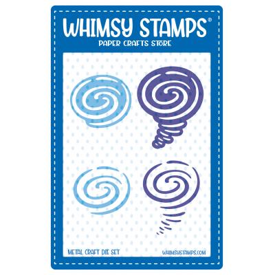 Whimsy Stamps Cutting Dies - Vortex